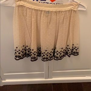 Free People Sheer skirt